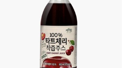 잠이 솔솔😴 타트체리주스 500ml 솔직 후기! 할인 꿀팁🍯